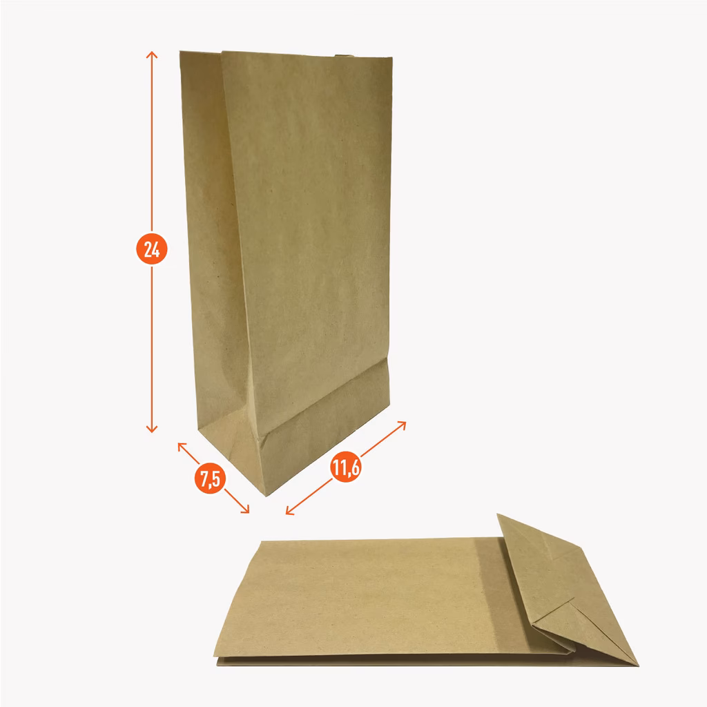 ¿Cómo hacer una bolsa de papel de madera?