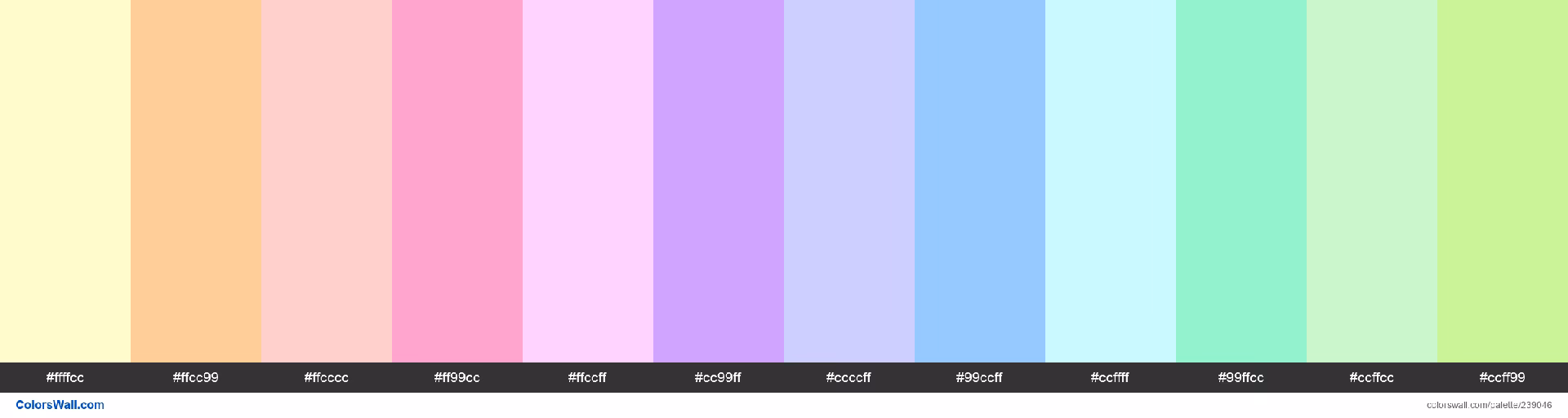 ¿Qué es la paleta de colores pasteles?