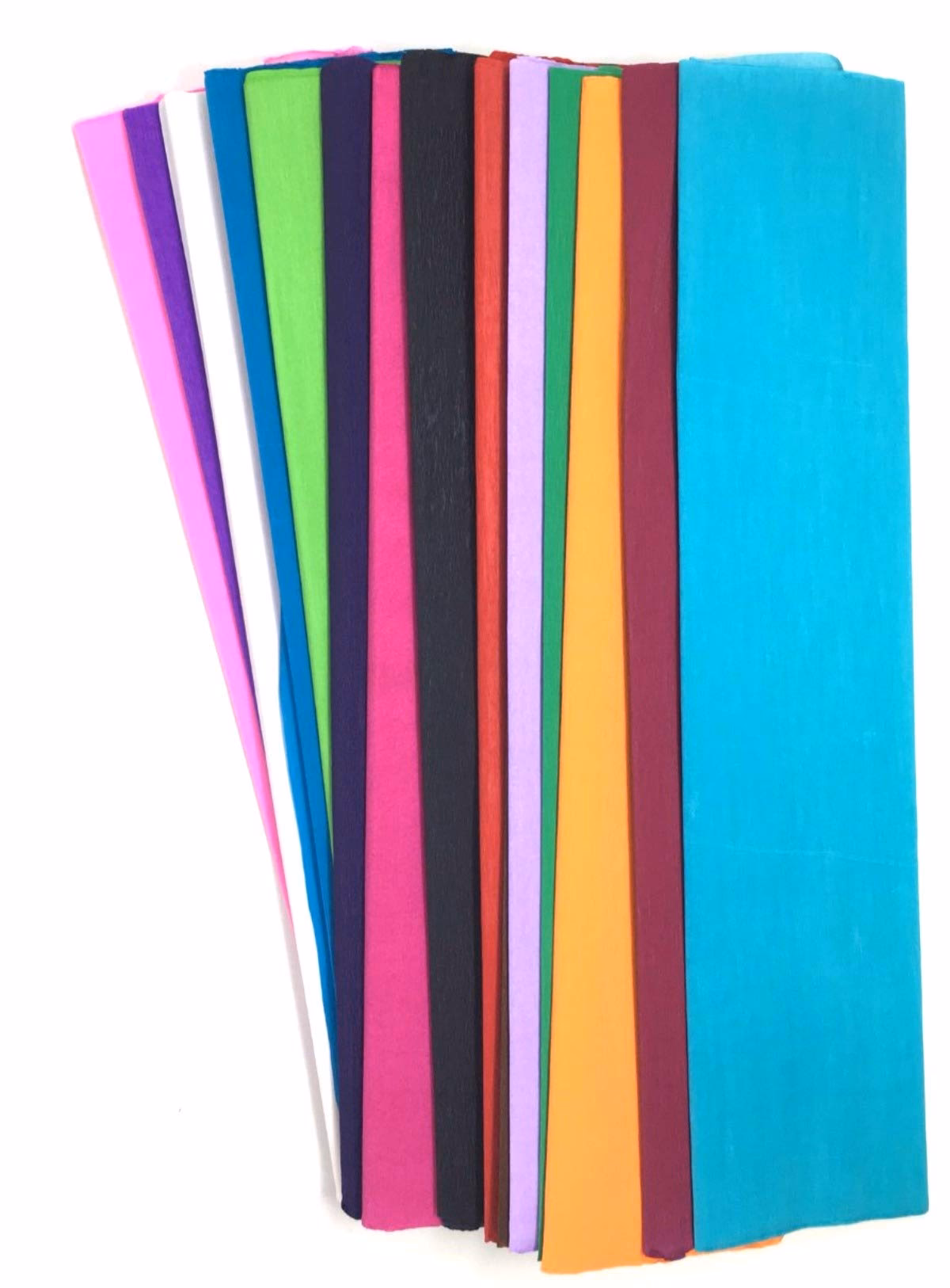 ¿Cuáles son los colores de papel crepé?