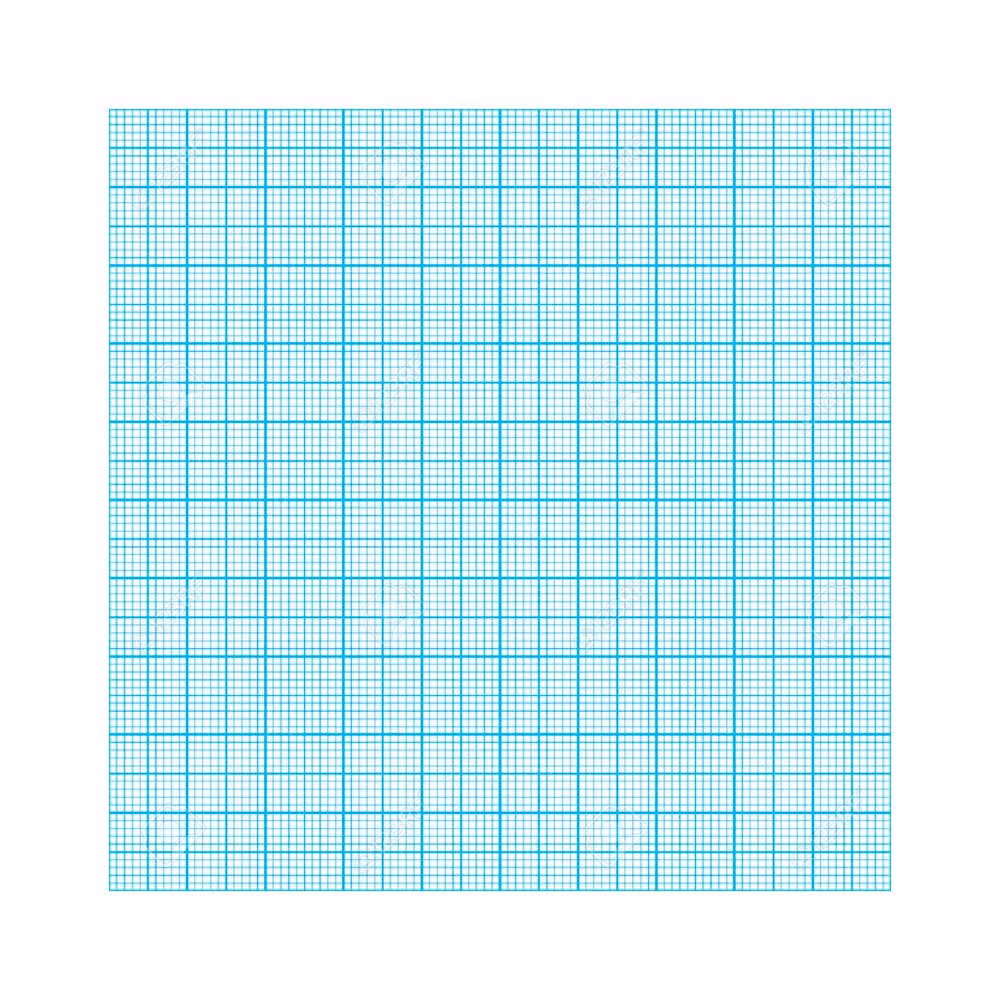 ¿Cómo calcular el diámetro de un papel milimetrado?