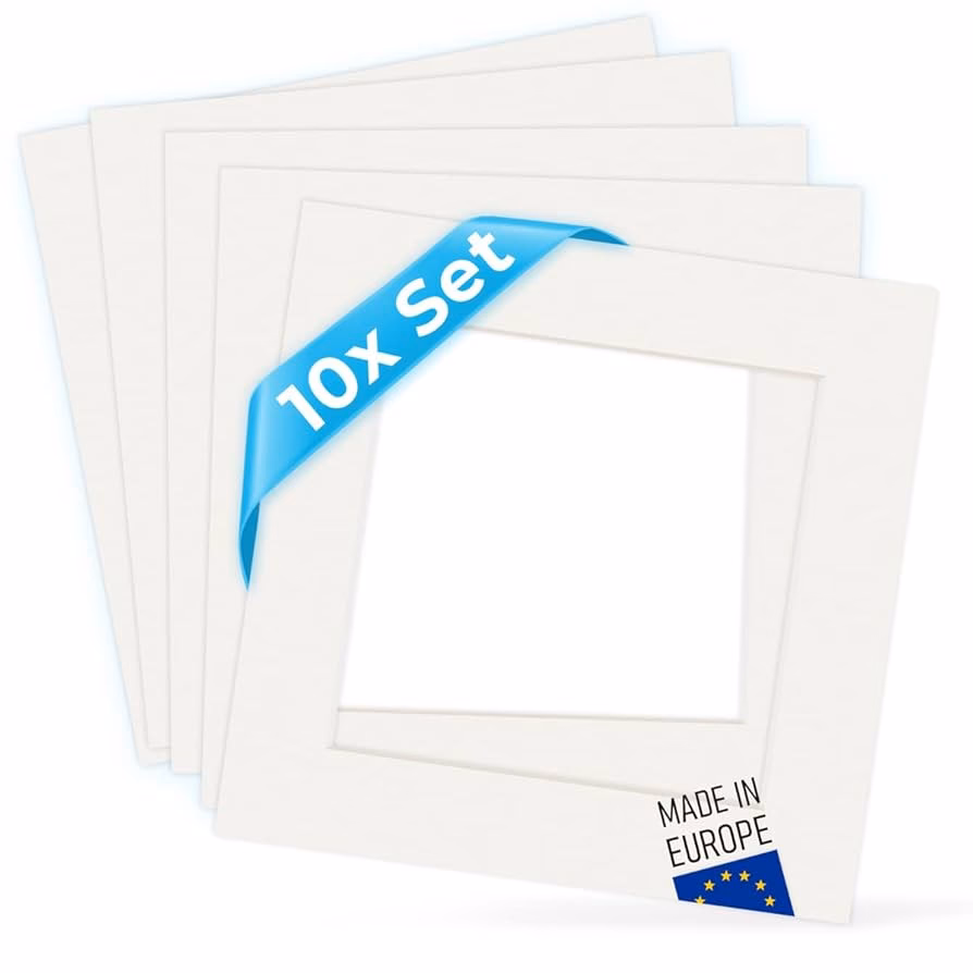 ¿Qué tipo de papel se usa para paspartú?