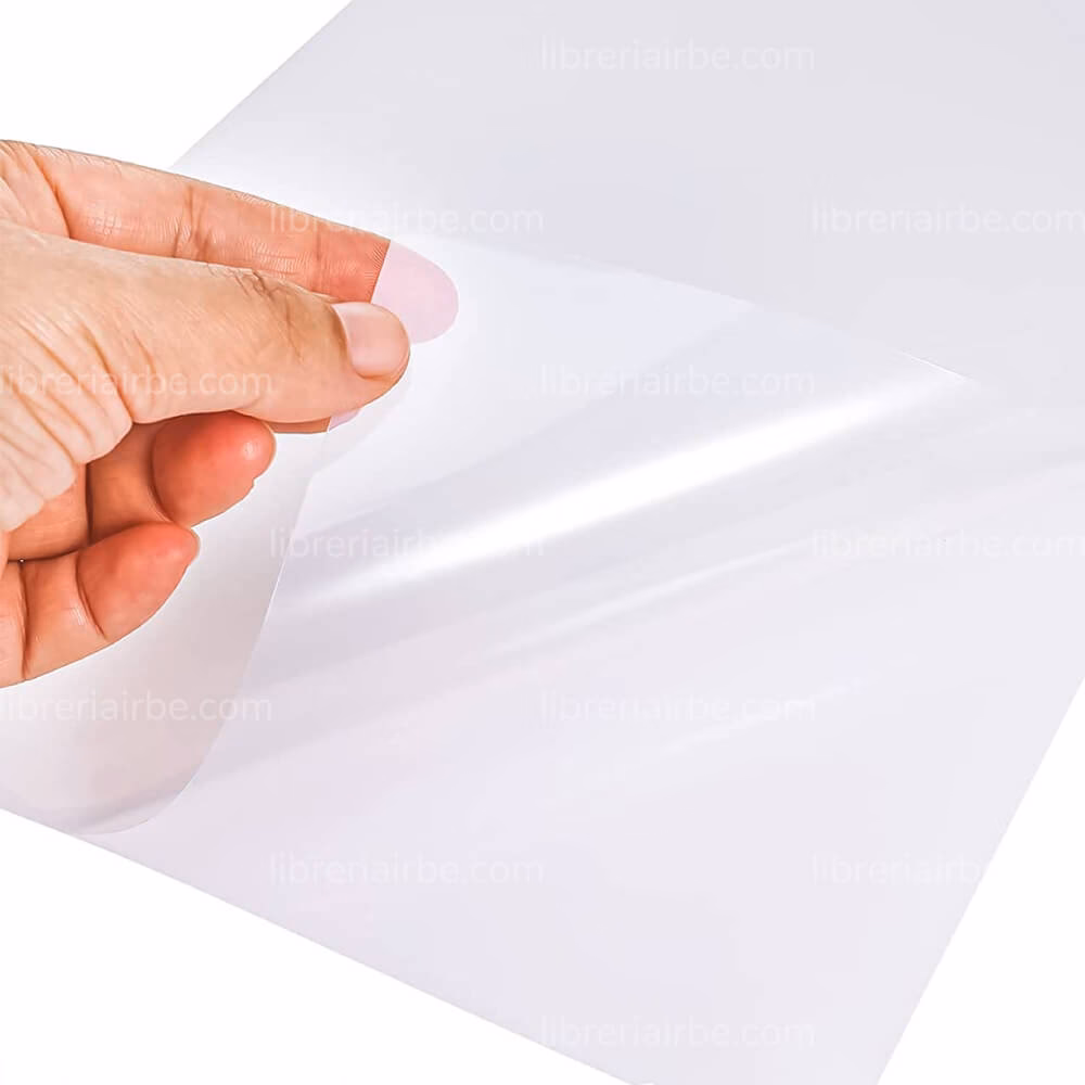 ¿Qué es el papel adhesivo transparente imprimible?