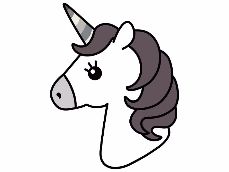 ¿Cómo dibujar un unicornio de estilo chibi?