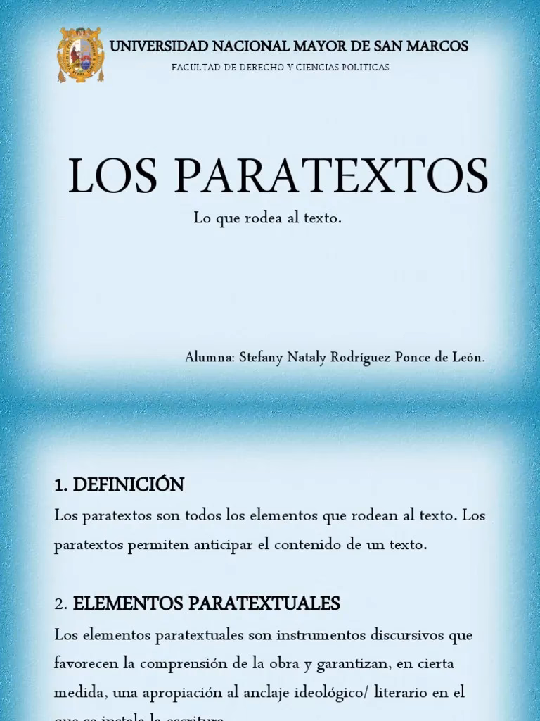 ¿Cuál es la importancia de los paratextos en un diario?