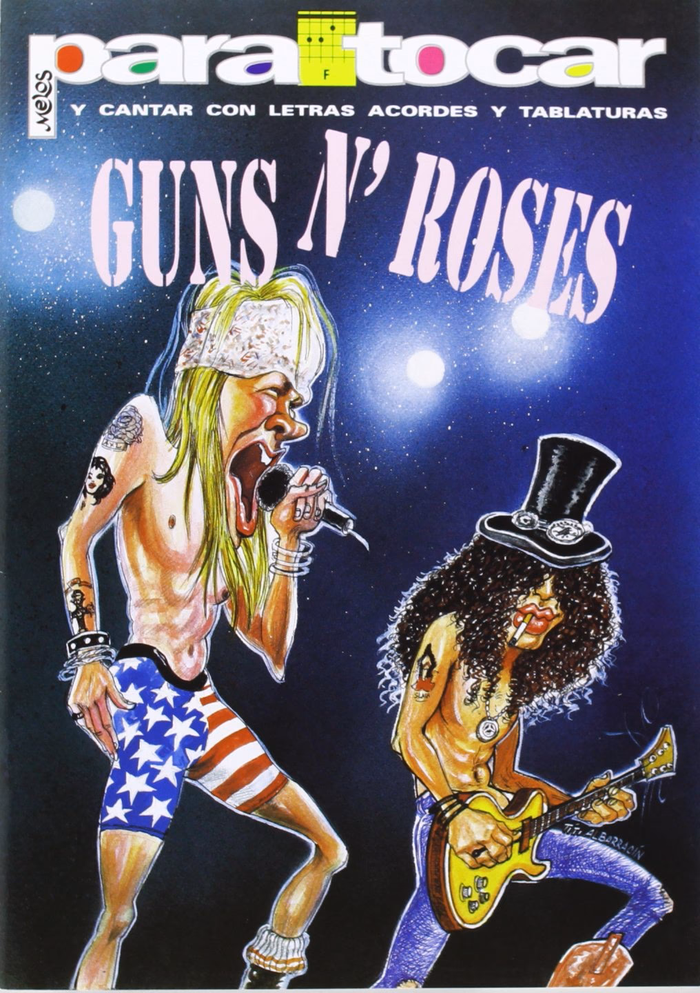 ¿Cuándo comenzó la gira de Guns N' Roses?