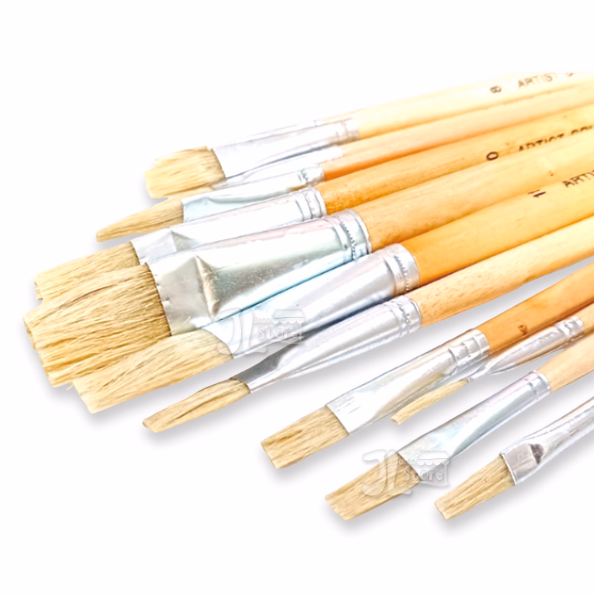 ¿Cuáles son los diferentes tipos de pinceles?