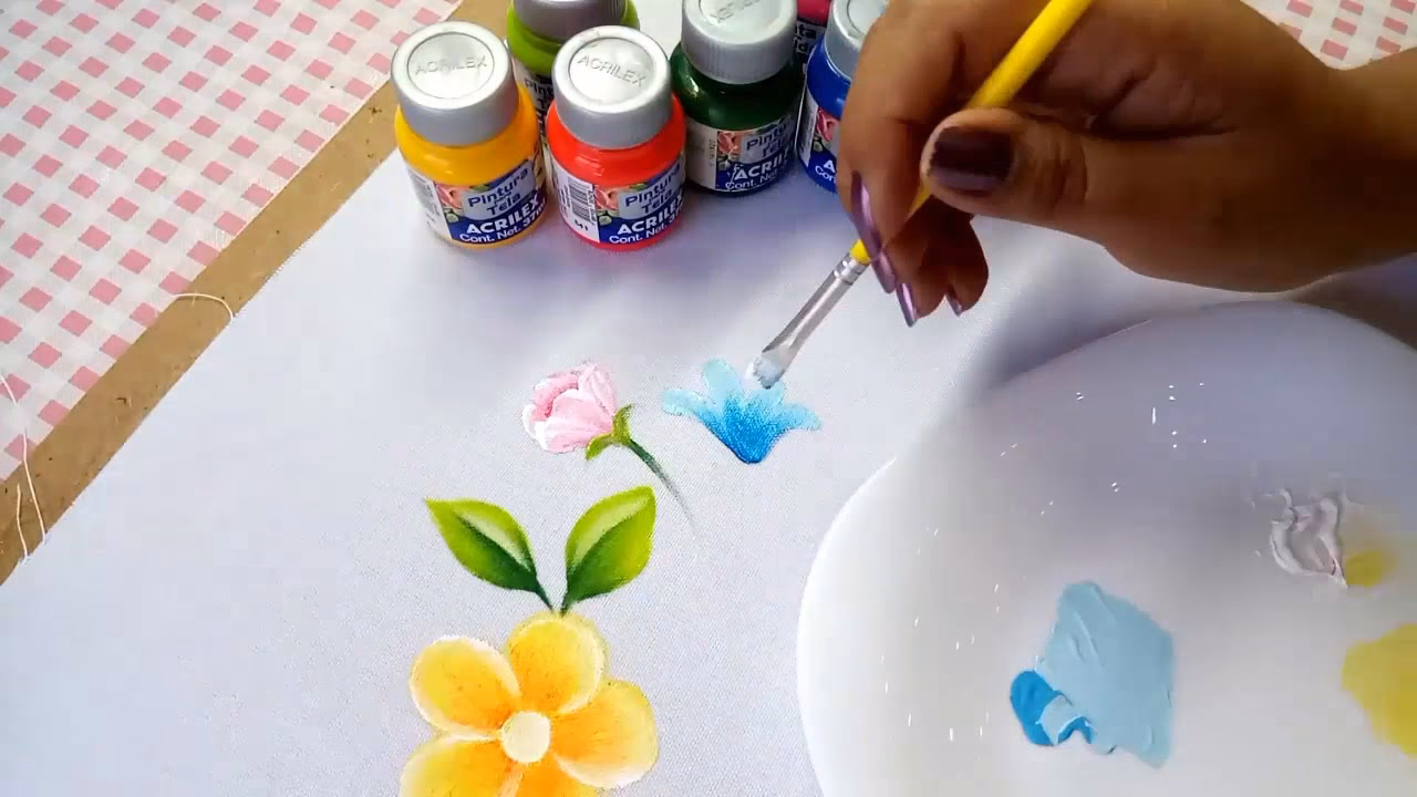 ¿Cómo pintar con acrílico?