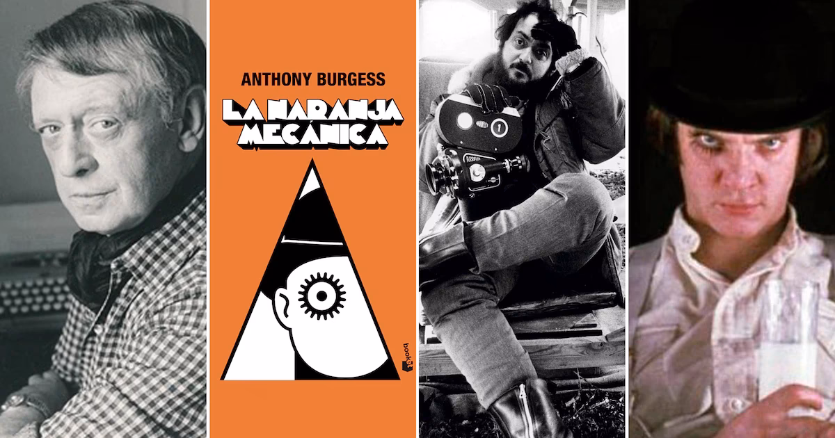 ¿Quién escribió la novela La naranja mecánica?