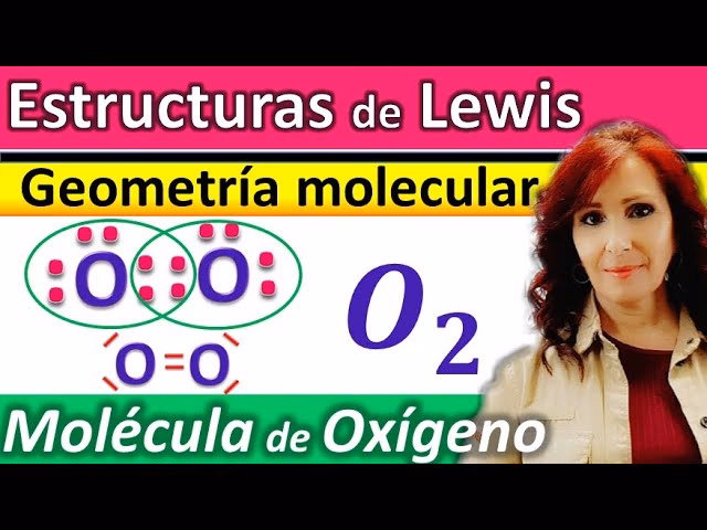 ¿Cuántos pares de electrones tiene el oxígeno?