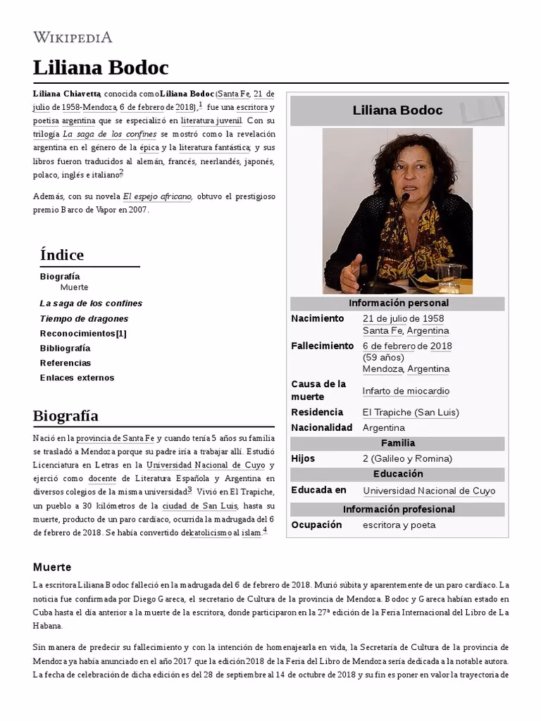 ¿Quién presenta el libro El viaje de Liliana Bodoc?