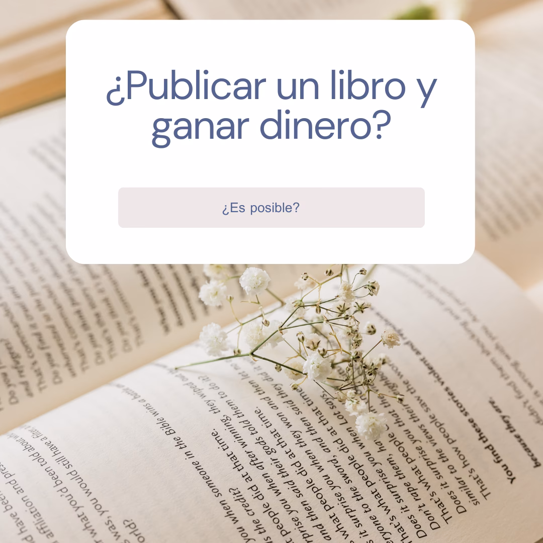 ¿Qué incluye publicar tu libro?