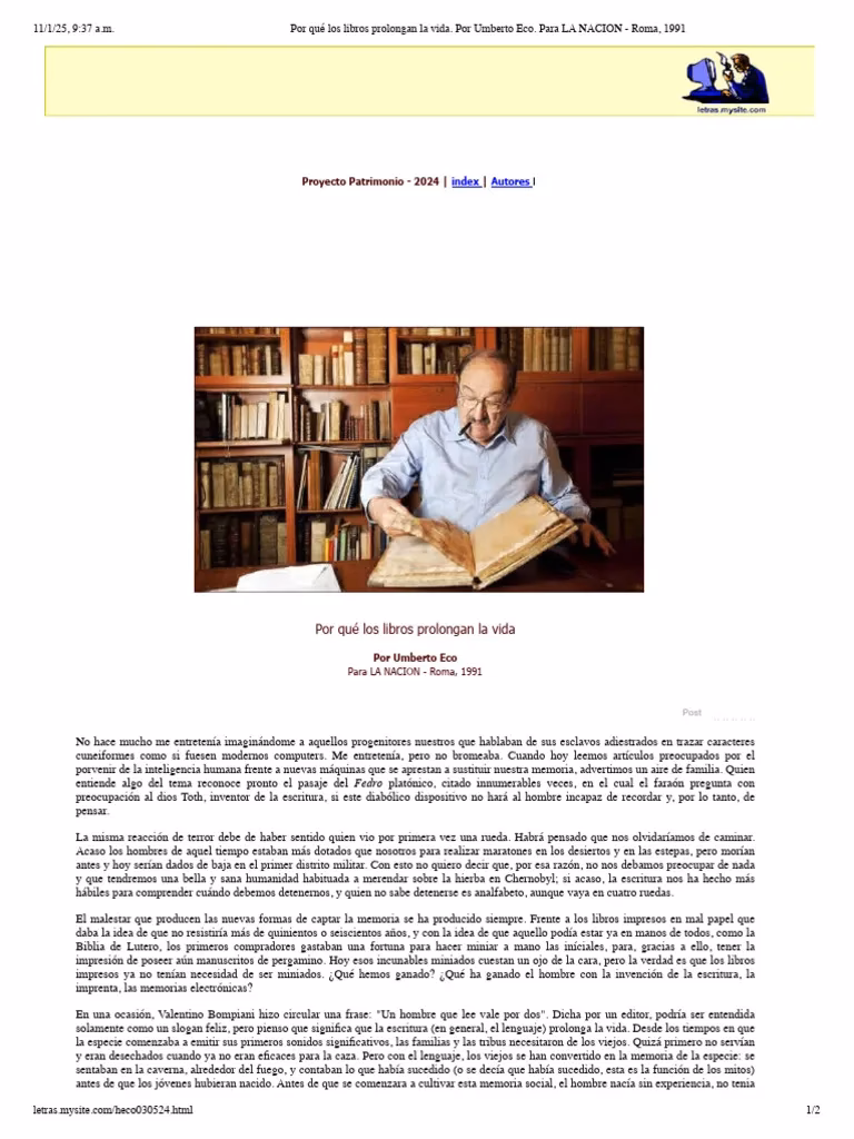 ¿Cuándo fue escrita la novela de Humberto eco?
