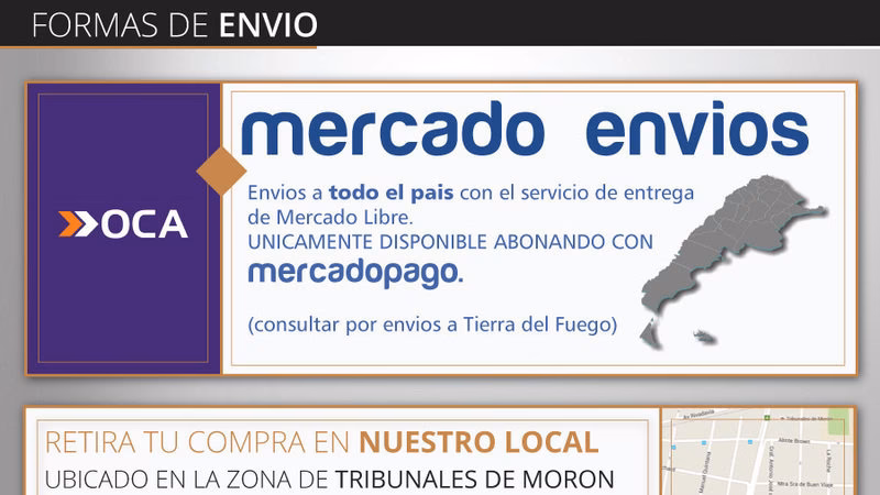 ¿Qué servicios de envío ofrece OCA?