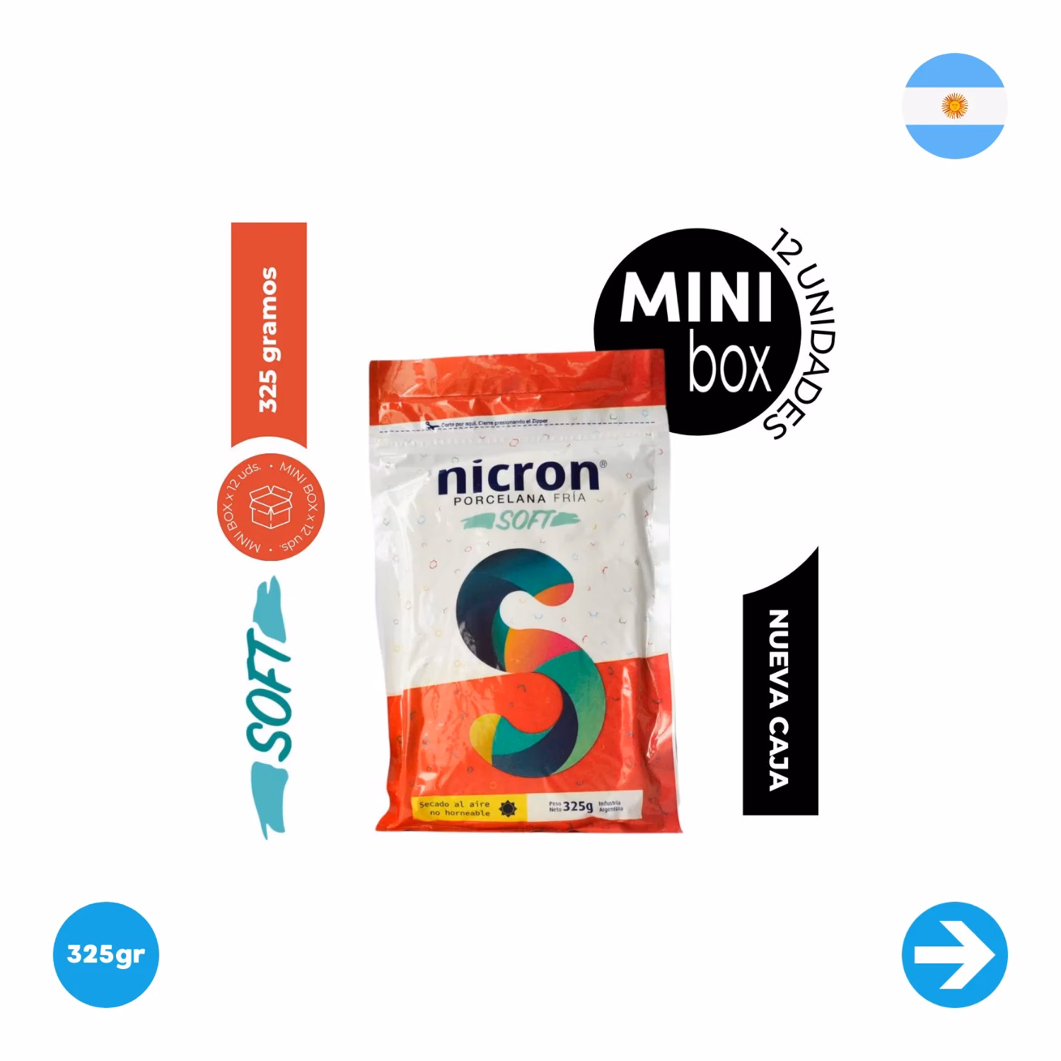 ¿Qué características tiene la porcelana Nicron Soft?