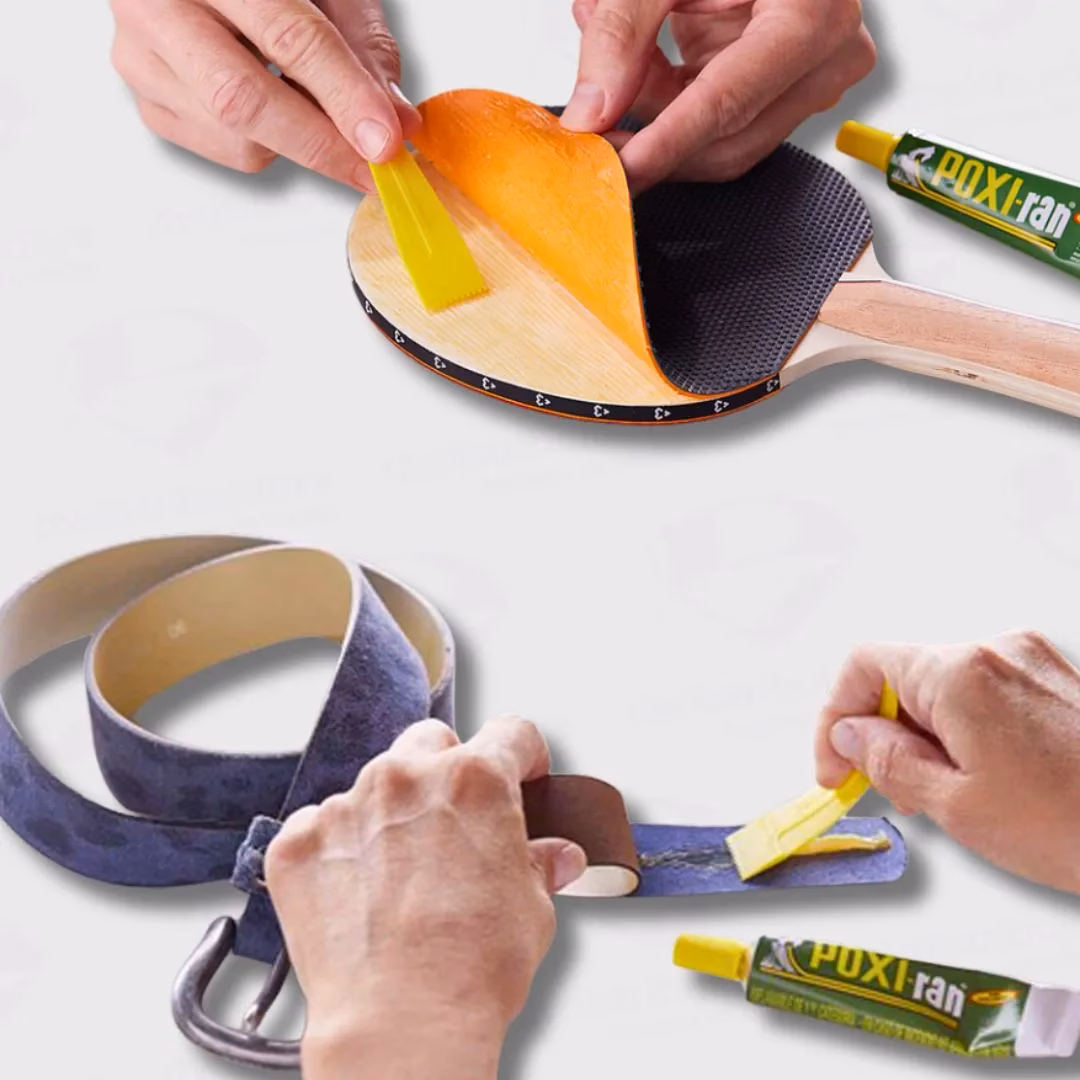 ¿Cómo se usa el adhesivo poxiran?