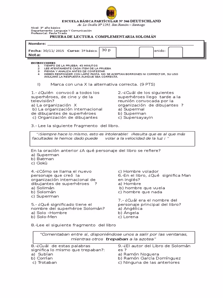 ¿Qué pasa con la carta de Solomón?