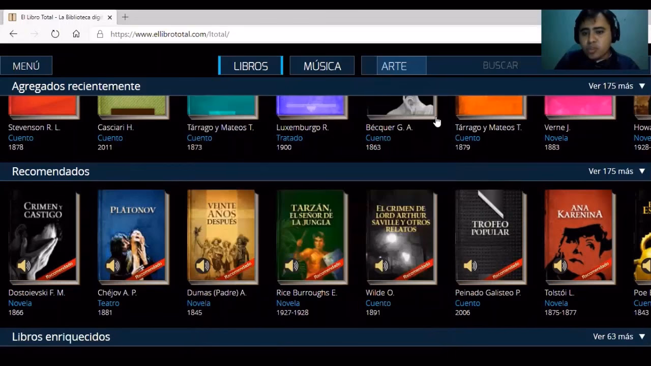 ¿Dónde se colocan los totales en un libro?