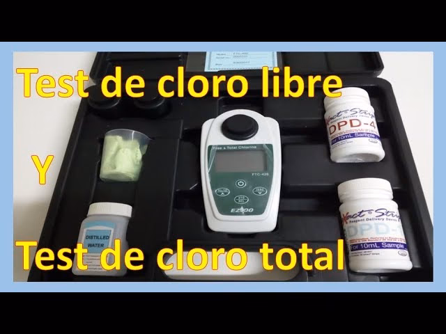 ¿Cuál es la diferencia entre cloro libre y cloro combinado?
