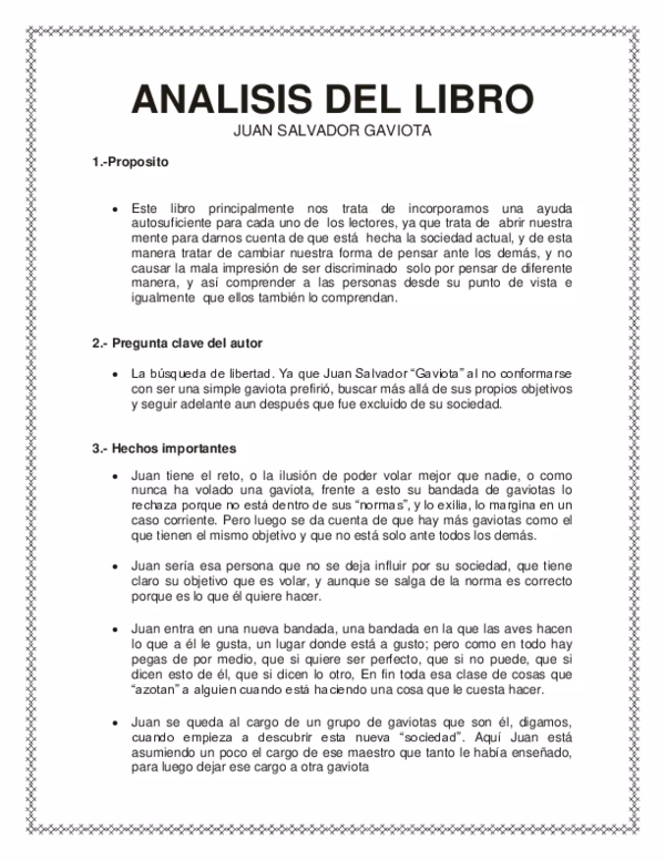 ¿Cuál es la importancia del análisis de libros?