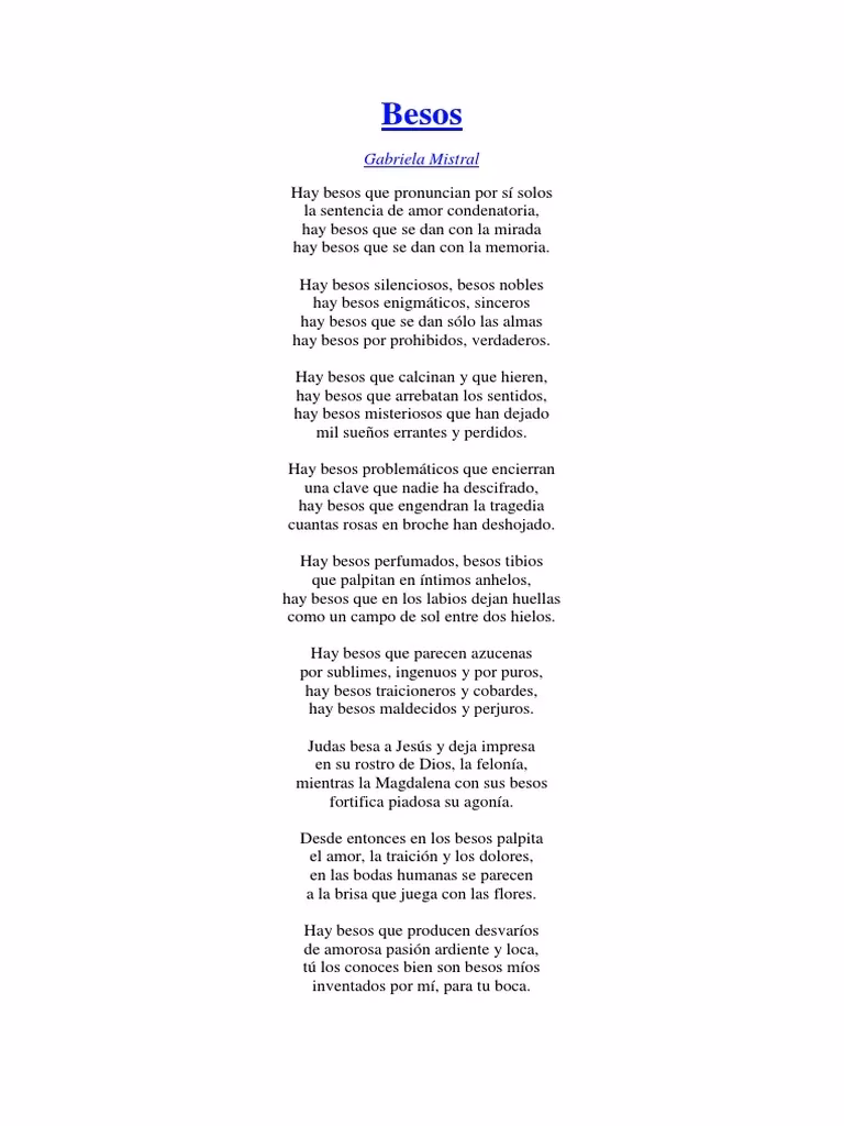 ¿Cuál es el estilo de Gabriela Mistral?