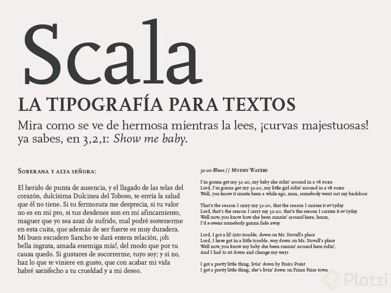 ¿Cuáles son las tipografías serif más usadas en libros y revistas?