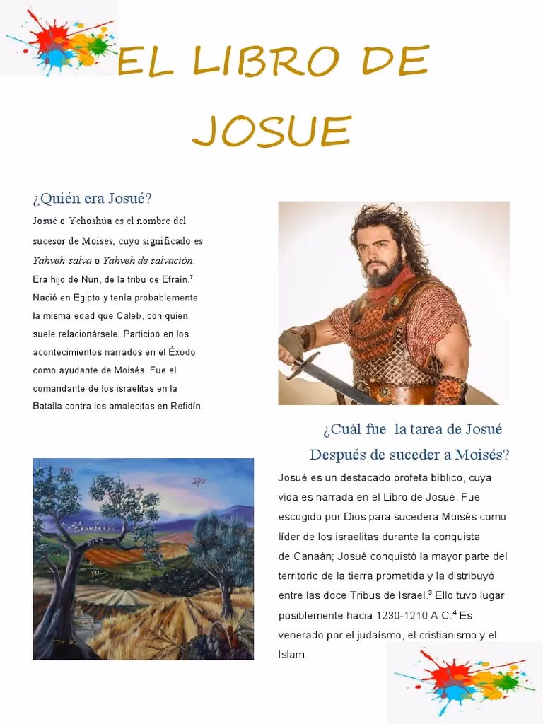 ¿Qué nos permite el recorrido por el libro de Josué?