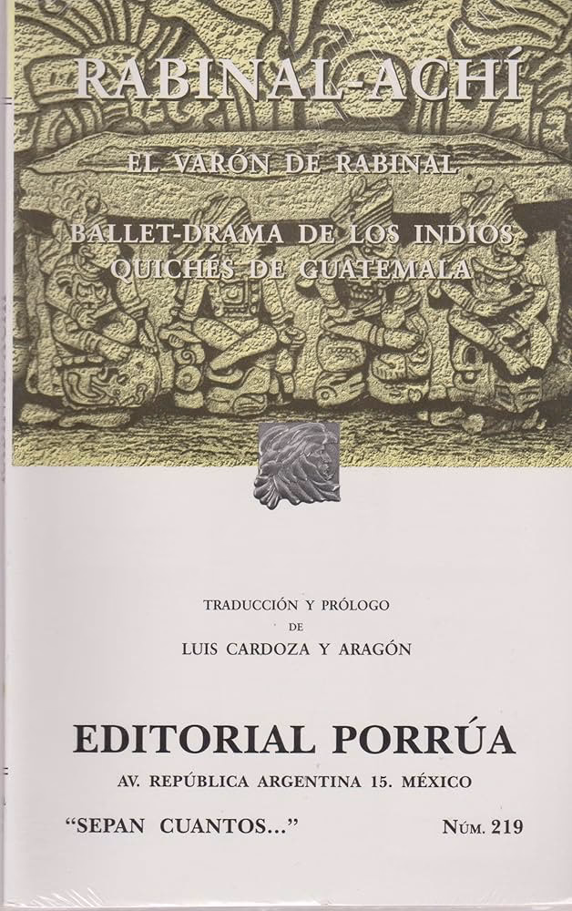 ¿Quiénes son los personajes principales de Rabinal Achí y K'iche Achí?
