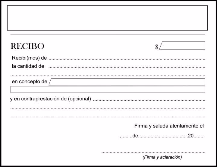 ¿Qué es un recibo original en contabilidad ejemplos?