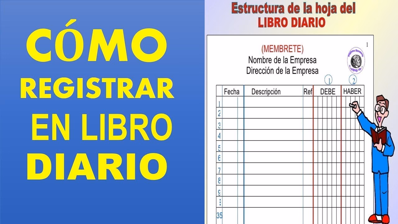 ¿Cómo se lleva un libro diario electrónico?