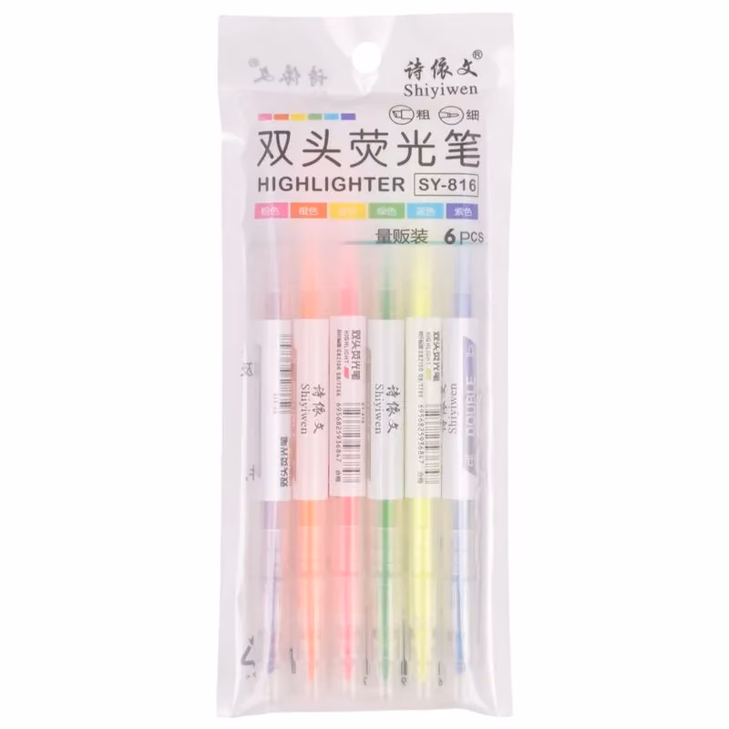 ¿Qué características tienen los resaltadores?