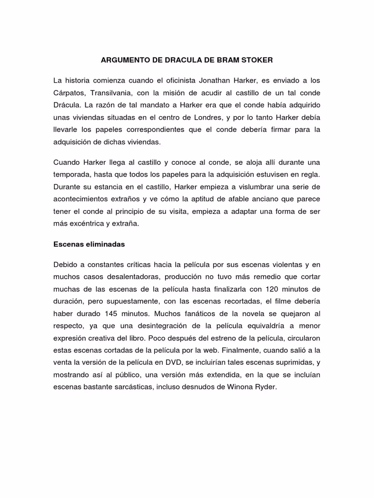 ¿Quién escribió la mayor parte de los textos de Drácula?