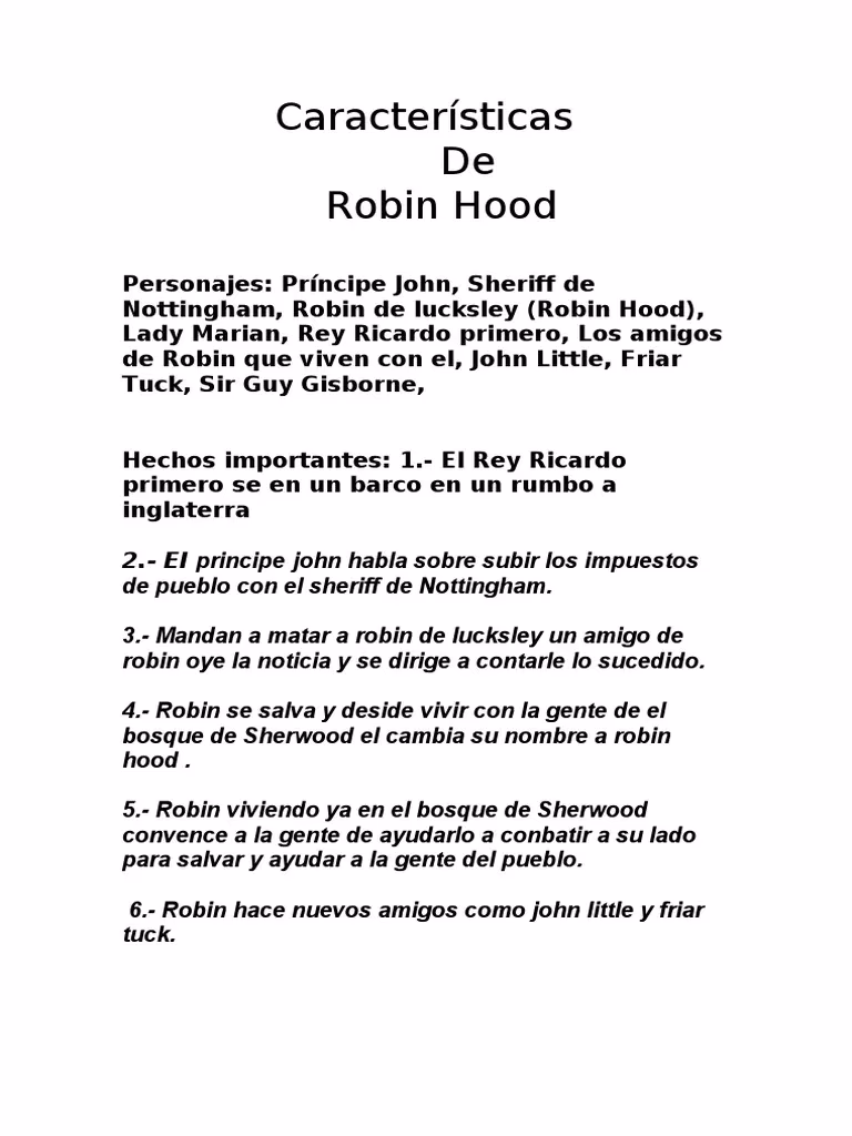 ¿Qué es la película de Robin Hood?