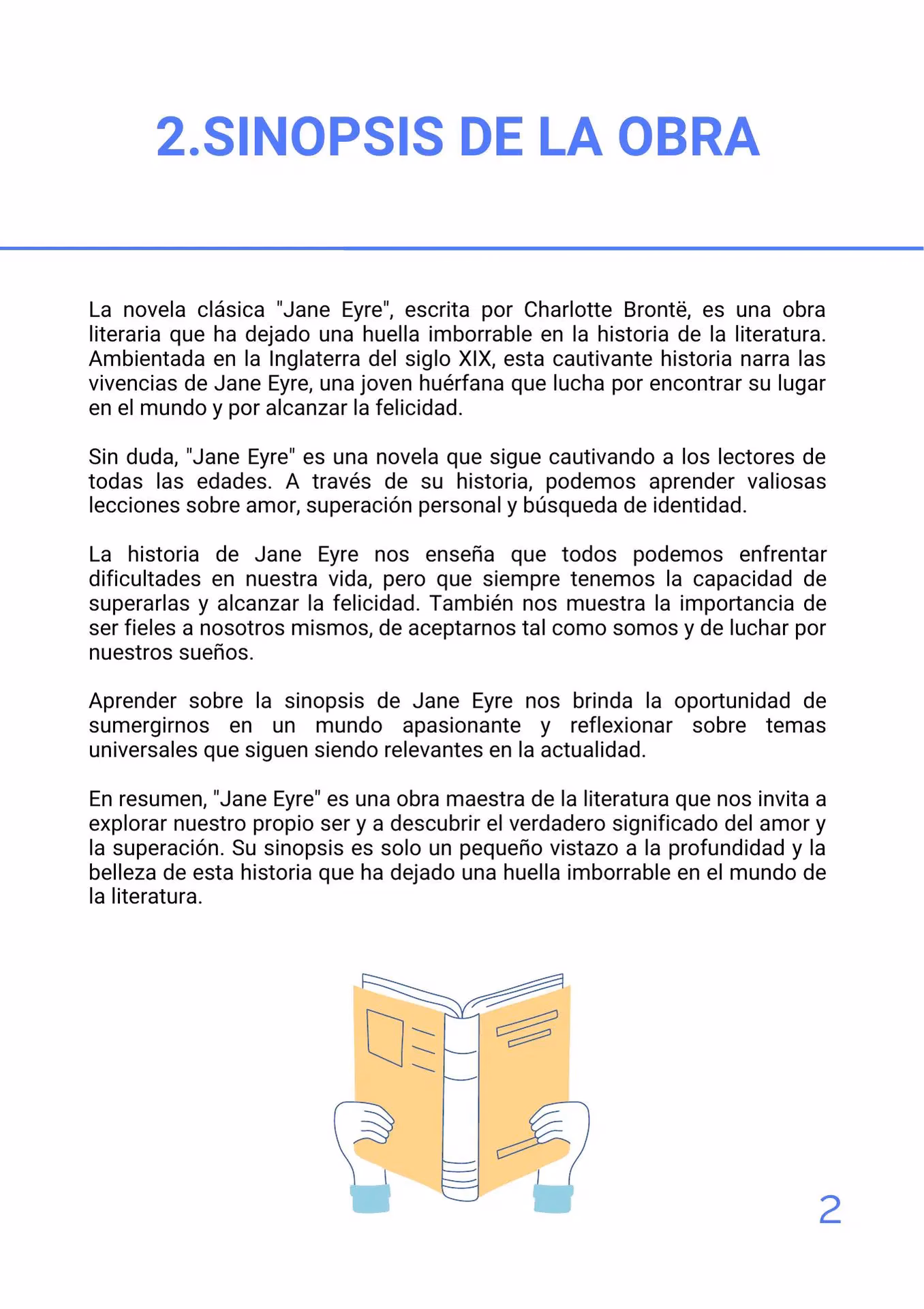 ¿Cuál es el último libro de Jane Eyre?