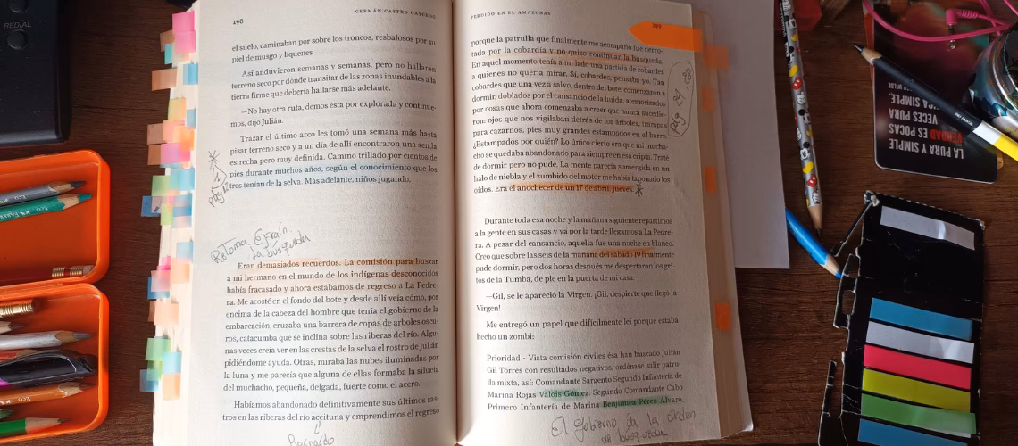 ¿Quién es el autor de perdido en el Amazonas?