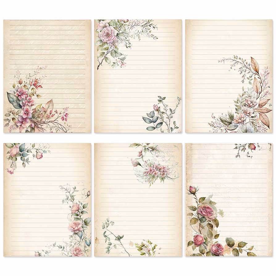 ¿Qué artículos incluyen la papelería de estilo retro?