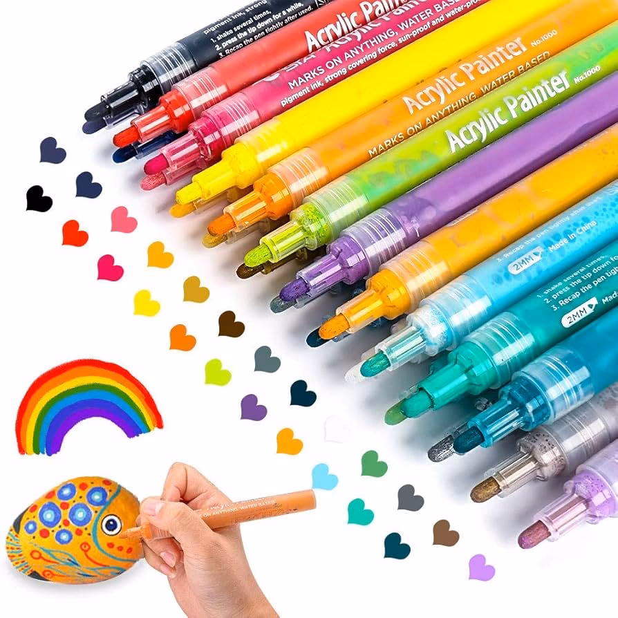 ¿Cuáles son los mejores rotuladores para pintar?