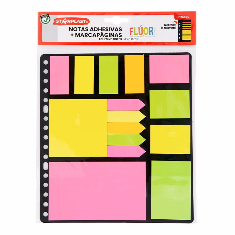 ¿Cómo hacer dos notas adhesivas?