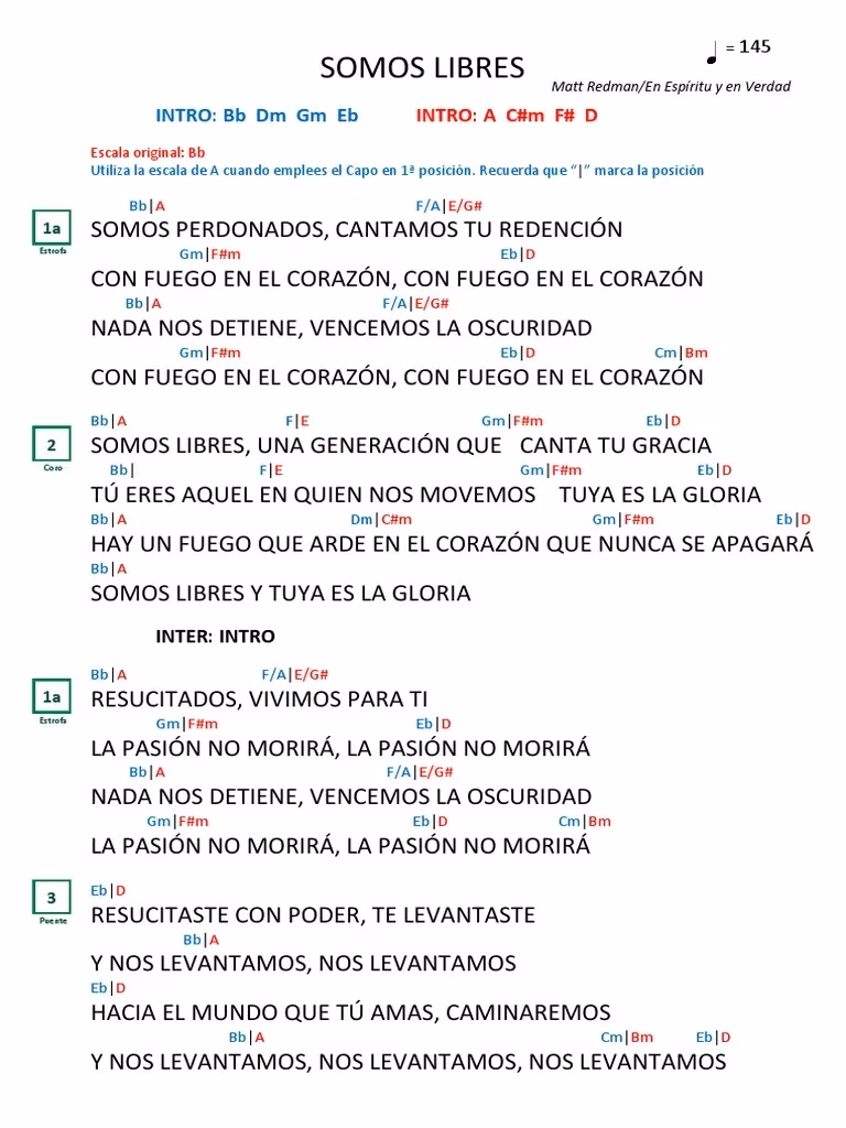¿Qué significa la canción Somos libres?