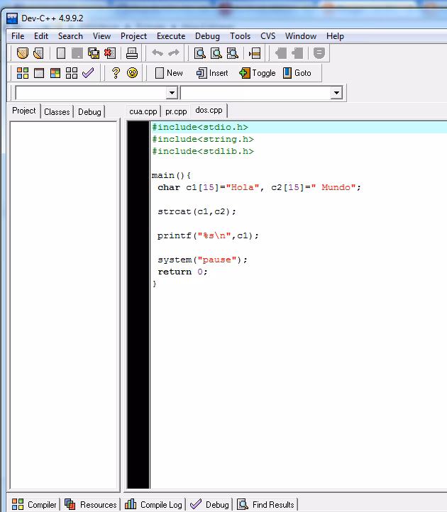 ¿Cuál es la librería de strcpy?