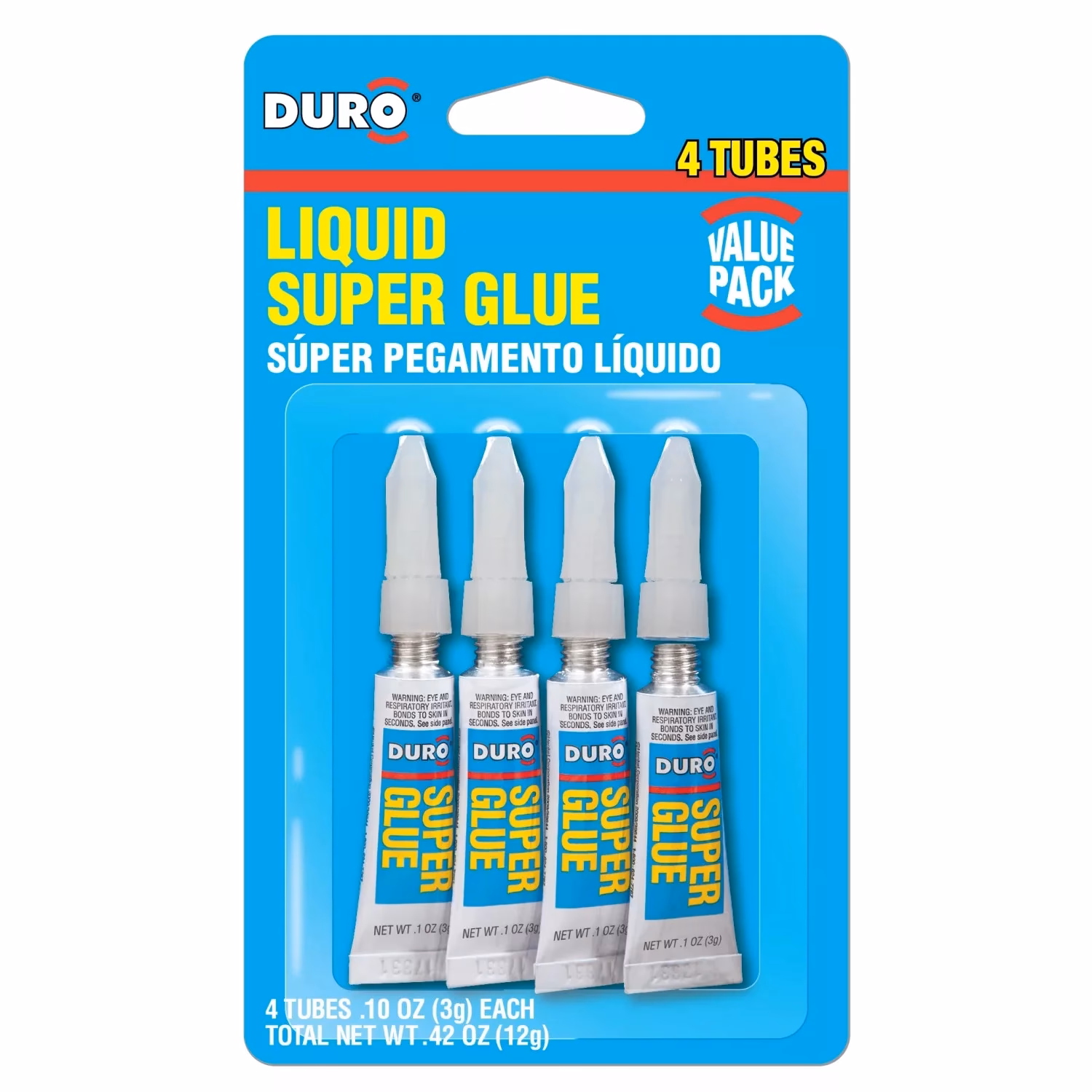 ¿Cuántas unidades tiene el pegamento super glue?