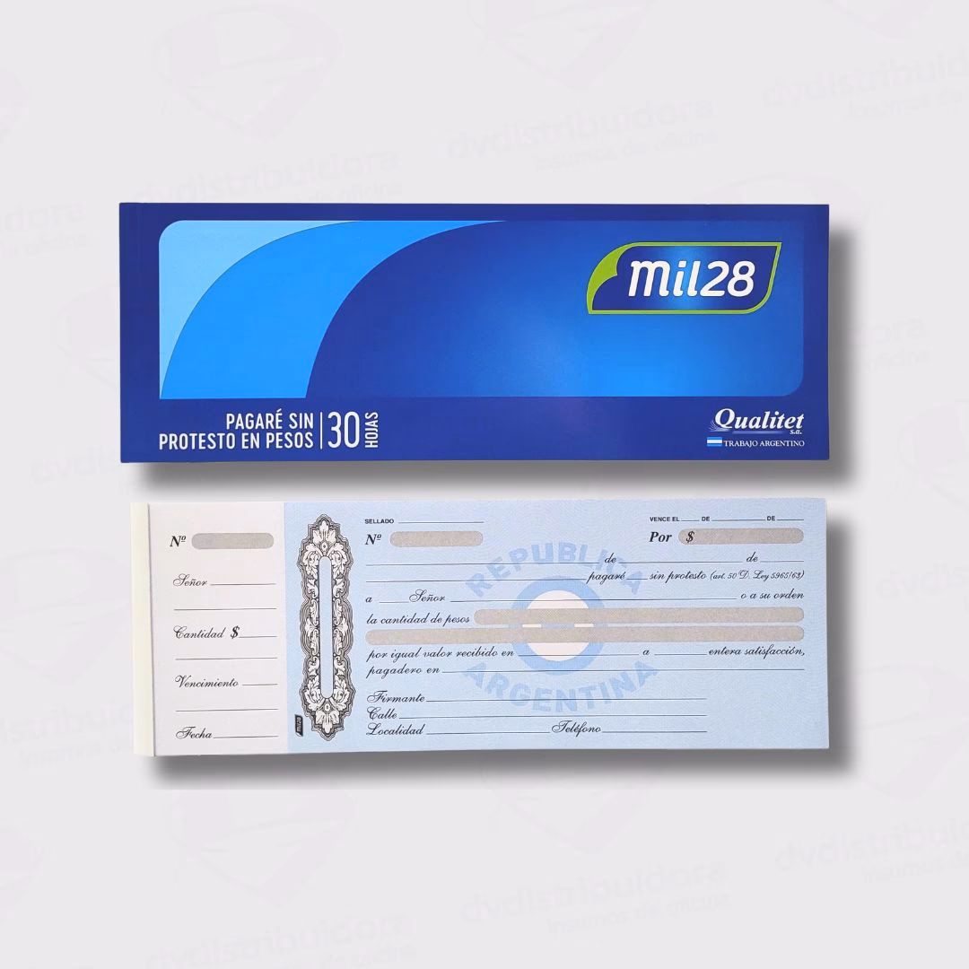 ¿Cómo se rellena un pagaré?