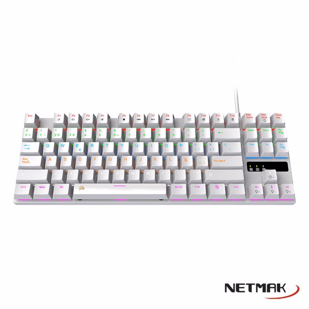 ¿Qué ofrece el teclado netmak de alto rendimiento?