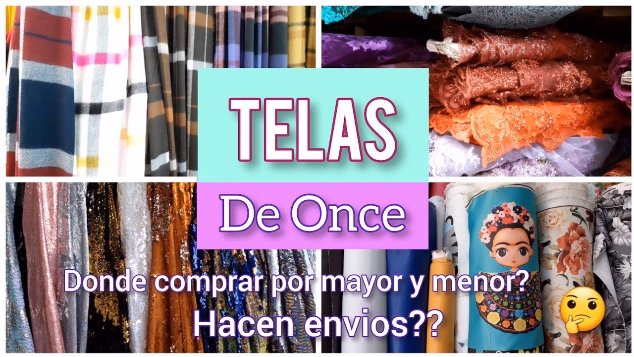¿Qué ofrecen los locales de ventas al por mayor de telas y géneros?