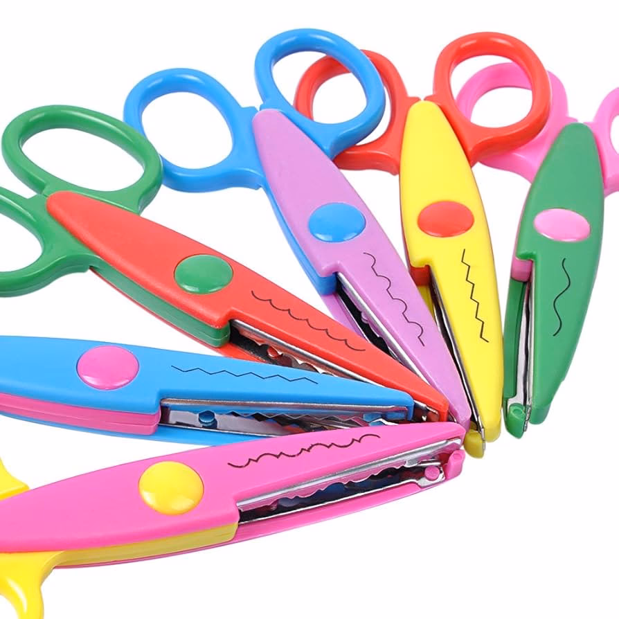 ¿Qué forma tiene una tijera?