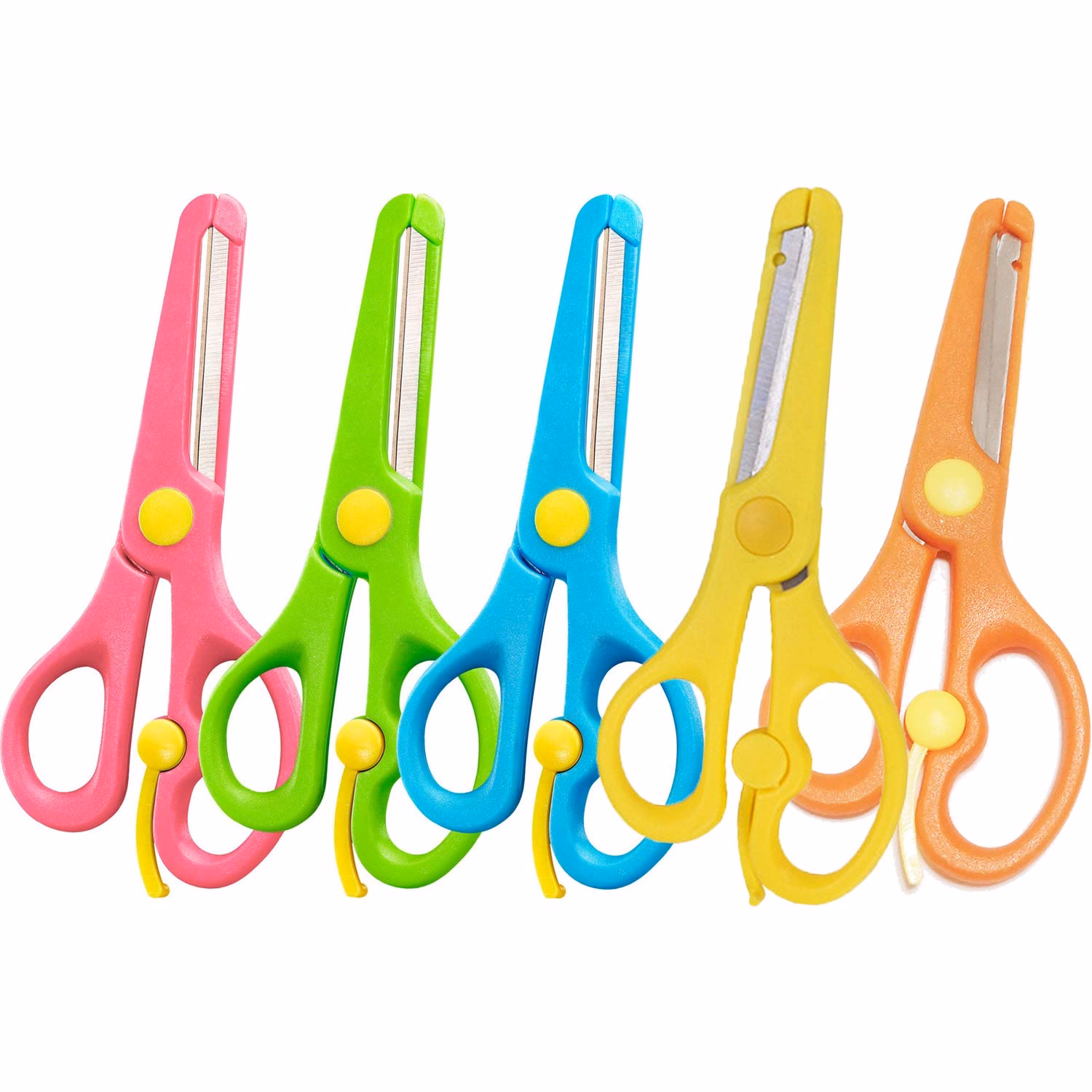 ¿Qué materiales deben cortar las tijeras de seguridad?