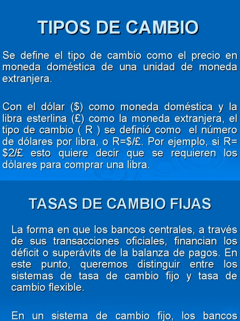 ¿Qué es el tipo de cambio bancario?
