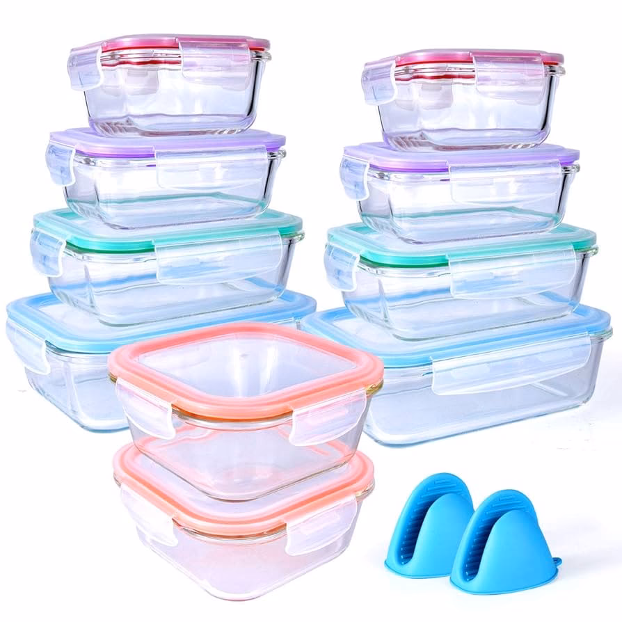 ¿Qué son los Tuppers de vidrio?